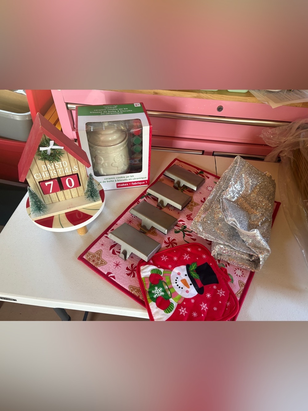 Christmas decor lot - 10 items